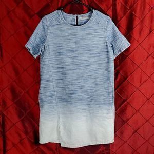 All Saints Blue and White Dress